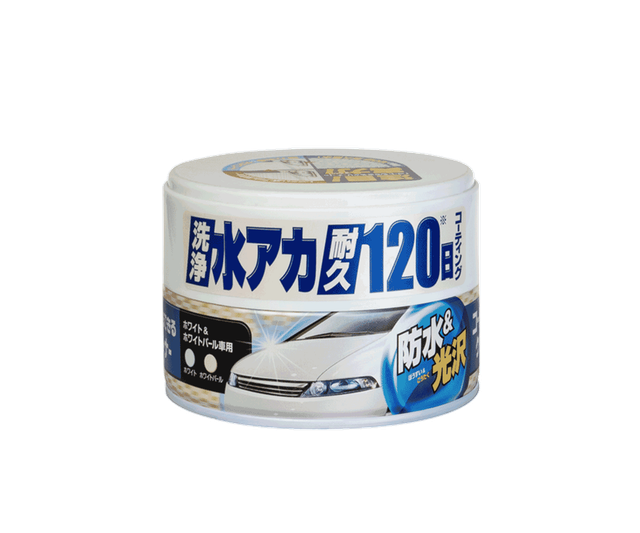 Мягкий воск SOFT99 Coating & Cleaning Wax White & Pearl 00287
