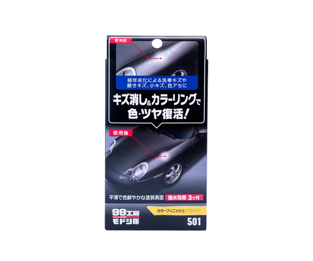 Цветообогащающая полироль SOFT99 Color Finish Black 09501
