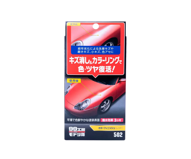 Цветообогащающая полироль SOFT99 Color Finish Red 09502