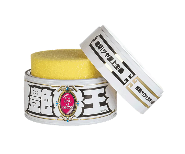 Твёрдый воск SOFT99 The King of Gloss White 00171