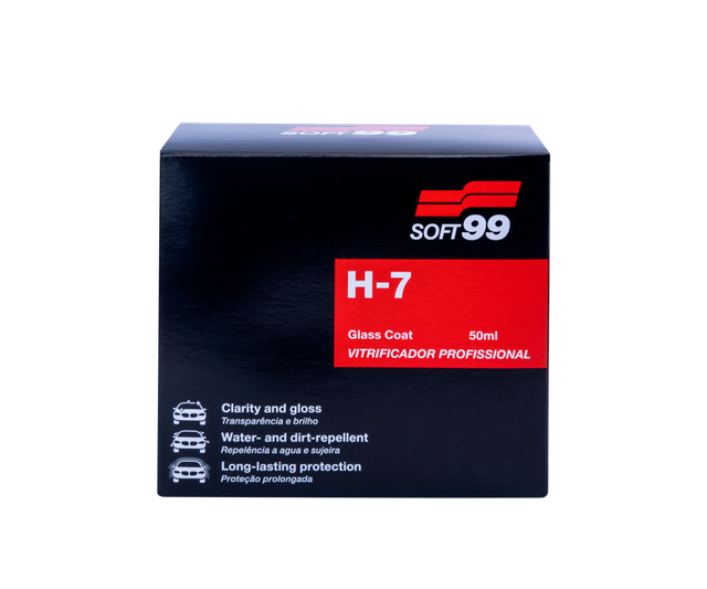 Кварцевое покрытие SOFT99 H-7 Glass Coat Red 50 ml 10297