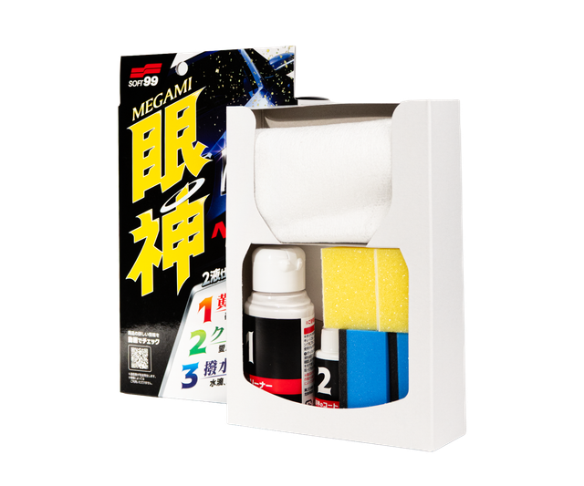 Кварцове покриття для фар SOFT99 MEGAMI Headlight Refresh 03135