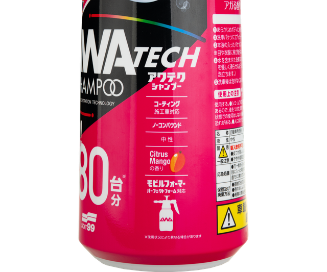 Шампунь SOFT99 Alaunen Awatech Shampoo 02901