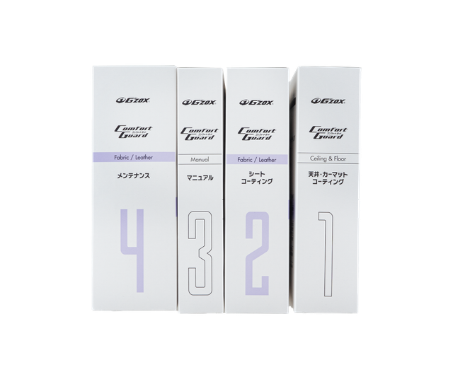 Набор для очистки и защиты салона G'zox Comfort Guard Combination Package 03732