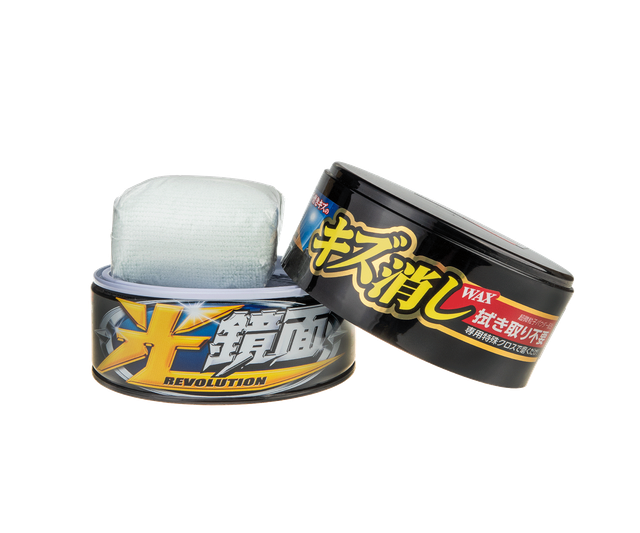 Твердий віск SOFT99 Scratch Clear Wax Mirror Finish Black 00420