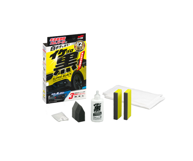 Восстановитель плас­тика SOFT99 SUPER BLACK Plastic & Rubber Restoration Agent 03136