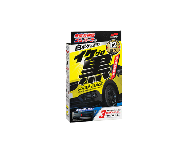 Восстановитель плас­тика SOFT99 SUPER BLACK Plastic & Rubber Restoration Agent 03136