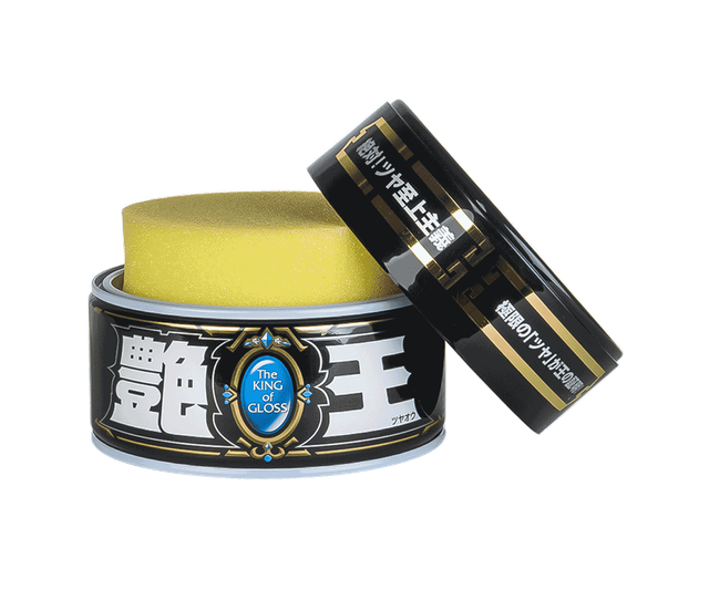 Твёрдый воск SOFT99 The King of Gloss Black 00177