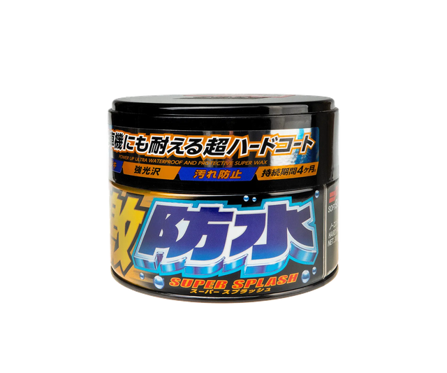 Твердий віск SOFT99 Water Block Wax Black 00347