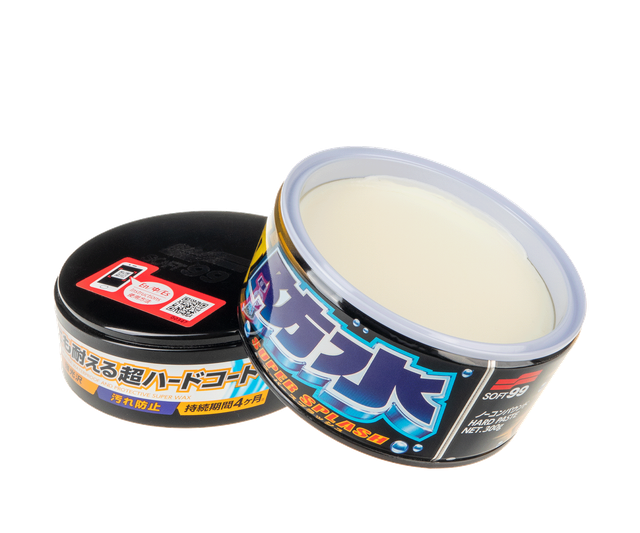 Твердий віск SOFT99 Water Block Wax Black 00347