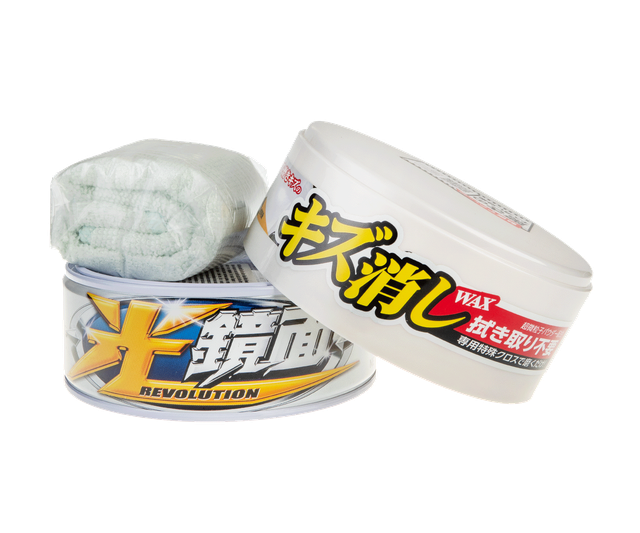 Твердий віск SOFT99 Scratch Clear Wax Mirror Finish White 00418