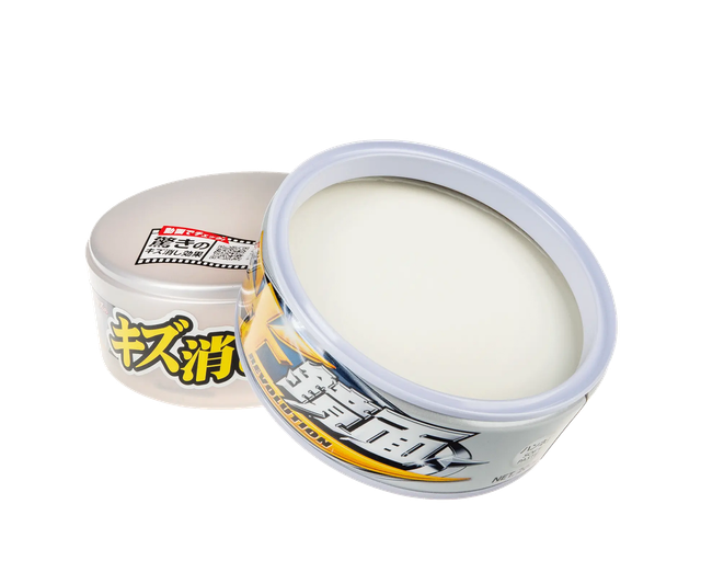Твёрдый воск SOFT99 Scratch Clear Wax Mirror Finish Silver 00419
