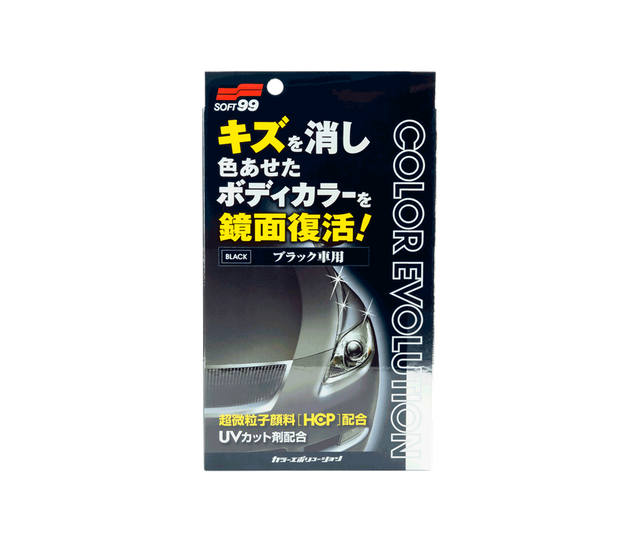 Цветообогащающая полироль SOFT99 Color Evolution Black 00503