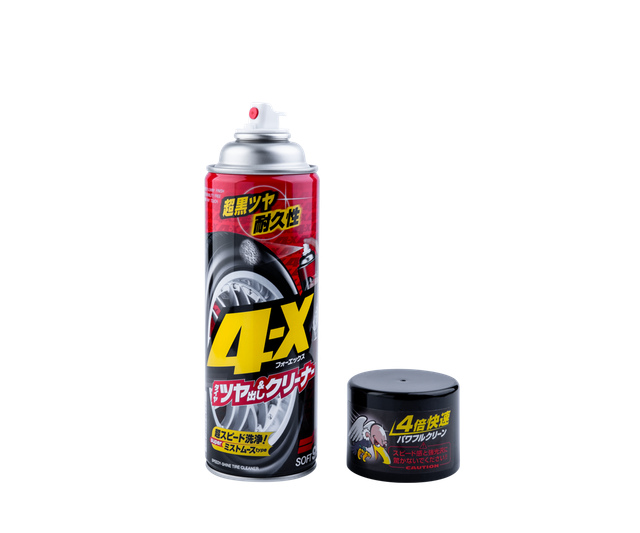 Чернение для шин SOFT99 4-X Tire Cleaner 02060