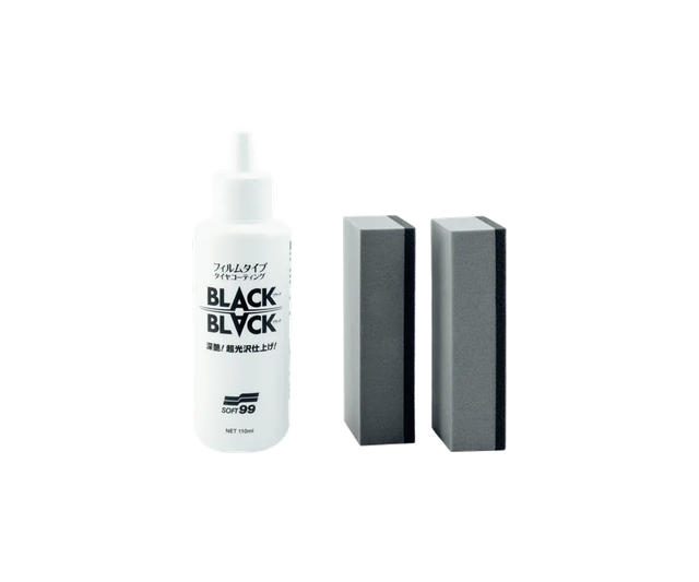 Чернение для шин SOFT99 Black Black Hard Coat for Tire 02082